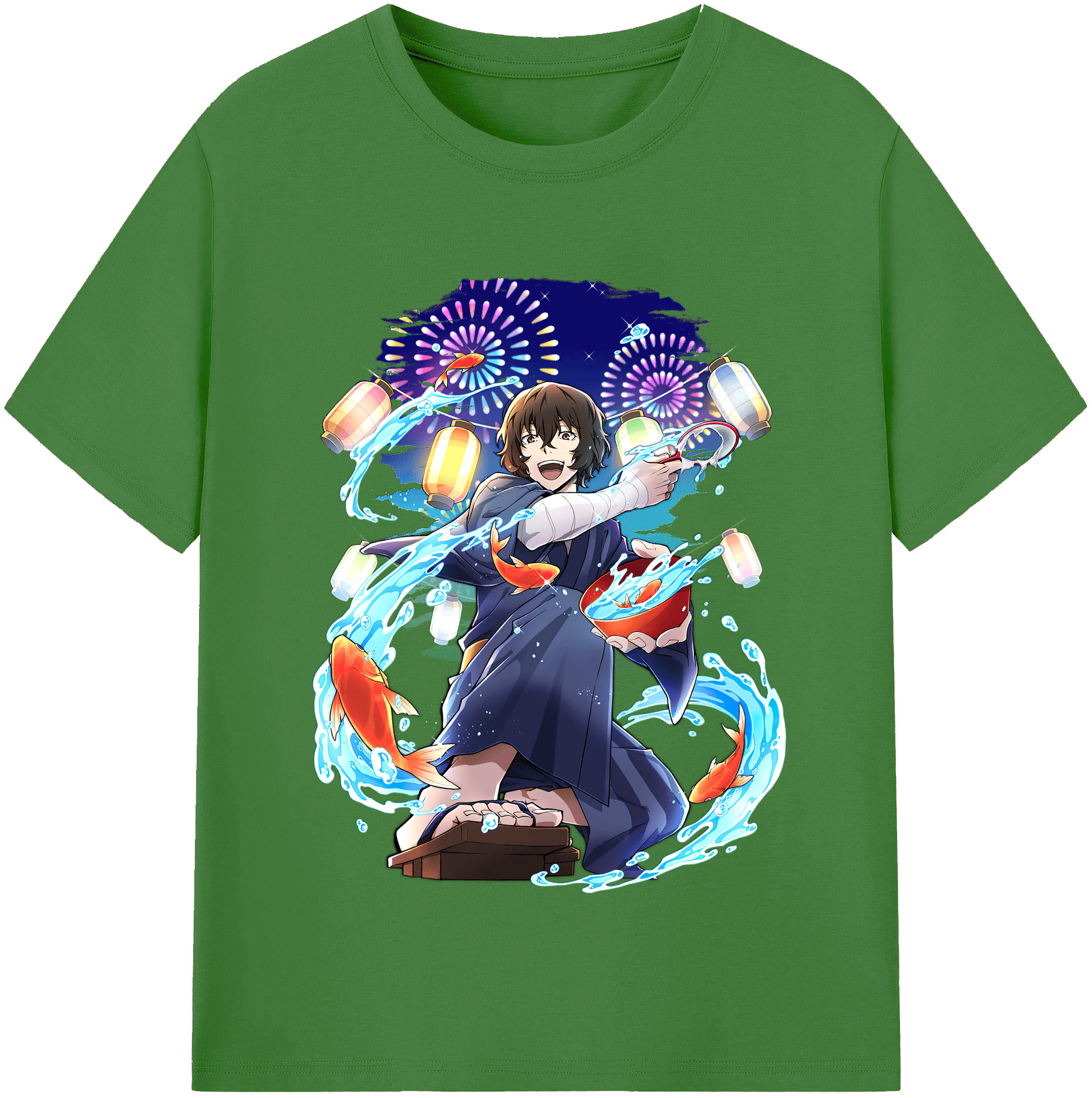 （画像用） 文豪ストレイドッグス Bungo Stray Dogs レディースカジュアルプリントTシャツ（綿100％）